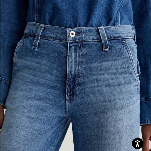 AG Stella Women's Jeans Palazzo - Picture 6 of 8